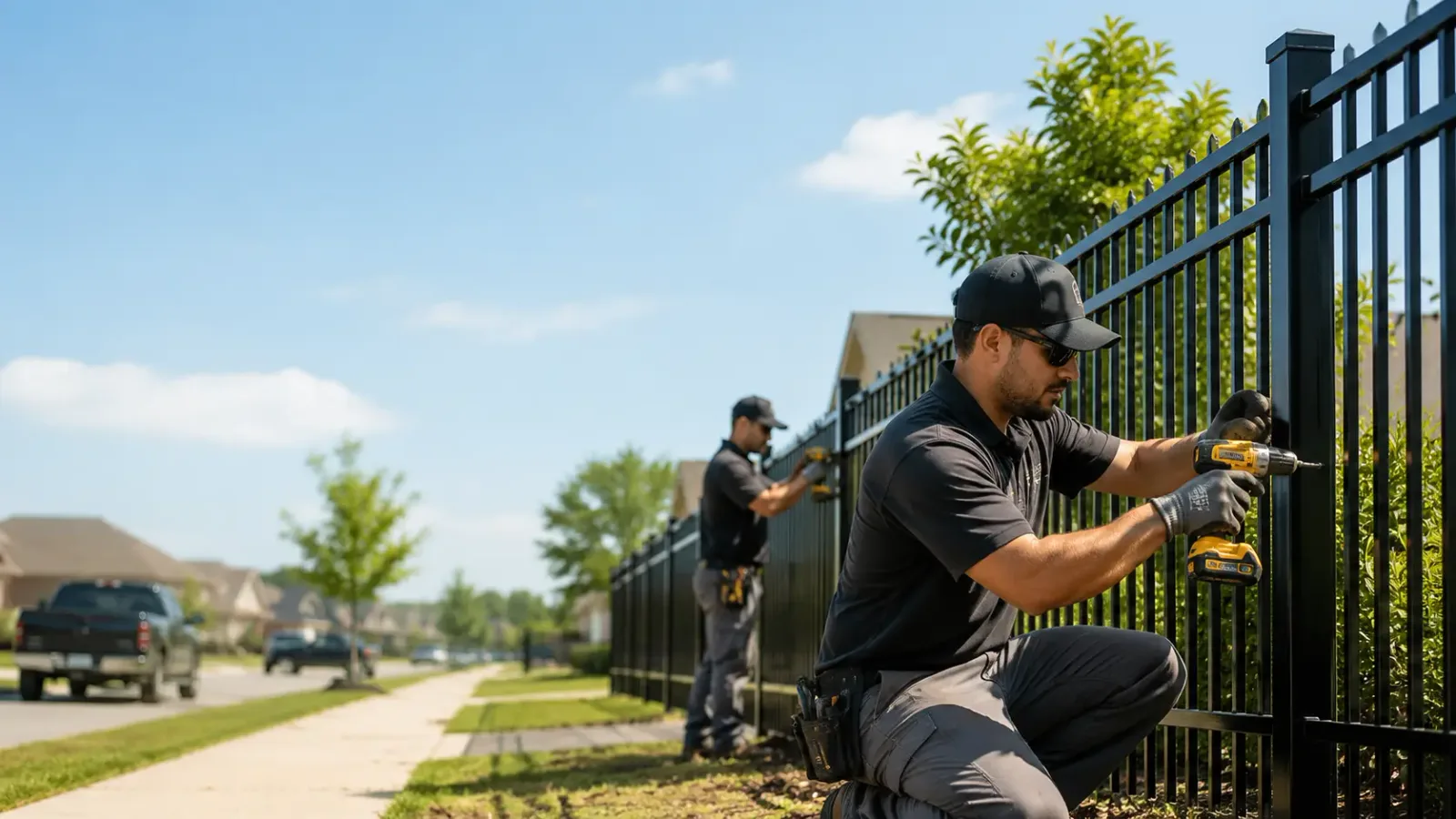 Metal Fence Installation in Clitherall, MN